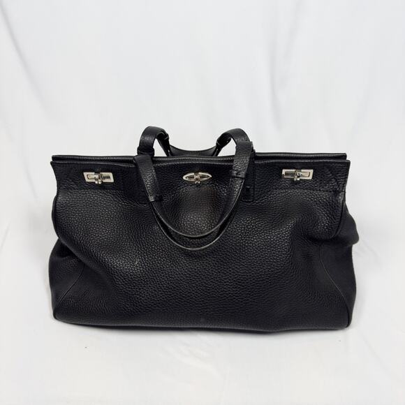 VBH Vault First Edition 153/300 Black Pebble Leather Made In Italy Handbag - Picture 1 of 15